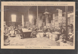 24 - PERIGUEUX - Usine Saint Martin - Truffes En Gros Et Conserves Alimentaires - Poses Des Etiquettes Et Emballage - Périgueux