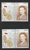 Grece N° 1888 à 1891 ** Europa 1996 Femmes Celebres - Unused Stamps