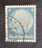 Paul Von Hindenburg 4 Pf Deutsches Reich - Used Stamps
