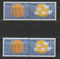 Grece N° 1864 à 1867 ** Europa 1995 Paix Et Liberté - Unused Stamps
