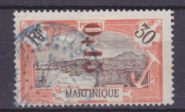 Martinique 1924 Mi. 120, 0.15 Auf 30c. Fort-de-France Overprinted Aufdruck Surchargé & Purple Cancel !! - Usati