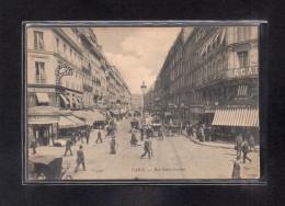 (09/05/24) 75-CPA PARIS - 8 Et 9ème ARRONDISSEMENT - LA RUE SAINT LAZARE - Distretto: 08