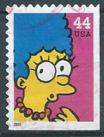 VERINIGTE STAATEN ETATS UNIS USA 2009 THE SIMPSONS SINGLE: MARGE 44¢ USED SC 4400 YT 4160 MI 4494 SG 4953 - Oblitérés