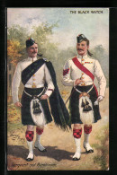 Künstler-AK Harry Payne: The Black Watch, Sergeant And Bandsman  - Other & Unclassified