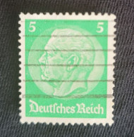 Paul Von Hindenburg 5 Pf Deutsches Reich - Used Stamps