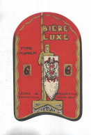 62 - Document Publicitaire " Bière Luxe, Type Munich "   Pour  Léon MARTIN Grand Place  à  ARRAS ( Pas-de-Calais ) - Advertising