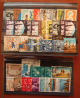 UAR - Small Batch Of 40 Stamps Used On Two Cards - Otros & Sin Clasificación