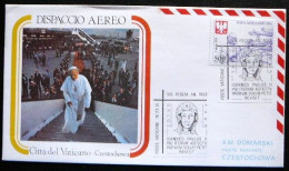 FDC   Vatikaanstad  -  Vatican   Czestochowa - Päpste