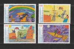 Grece N° 2027 à 2030** Serie Dessins D'enfants Sur Le Futur - Unused Stamps