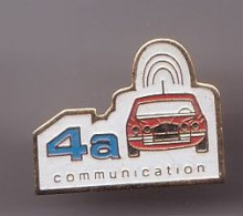 Pin's 4 A Communication Voiture Réf 1337 - Other & Unclassified