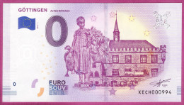 0-Euro XECH 2018-1 GÖTTINGEN - ALTES RATHAUS - Essais Privés / Non-officiels