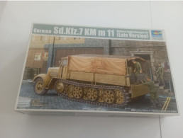Maquette TRUMPETER 1/35 German Sd.Kfz.7 KM M 11 (Late Version) - Vehículos Militares