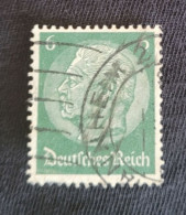 Paul Von Hindenburg 6 Pf Deutsches Reich - Used Stamps