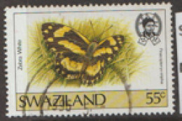 Swaziland  1987  SG 524  55c Butterfly Fine Used - Swaziland (...-1967)