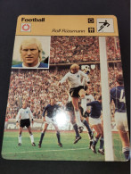 Football  **RFA  ** Coupe Du Monde 1978 ** Rolf Rüssmann - Sports