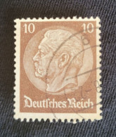 Paul Von Hindenburg 10 Pf Deutsches Reich - Used Stamps