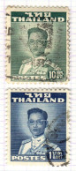 T+ Thailand 1951 Mi 283A 288A Bhumipol Adujadeh - Tailandia