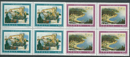 Italia 1974; Turistica, 1° Serie; Serie Completa In Quartine. - 1971-80: Neufs