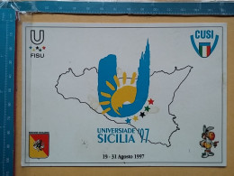 KOV 421-68 - ITALIA, ITALY, SICILIA, UNIVERSIADE 1997 - Altri & Non Classificati