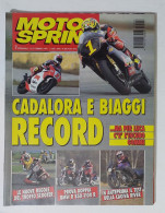 34795 Motosprint A. XX N. 7 1995 - Cadalora E Biaggi Record - Cagiva River - Motori