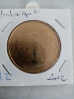 Médaille Touristique Monnaie De Paris 12 Montaigut 2012 - 2012