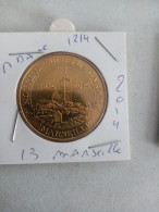 Médaille Touristique Monnaie De Paris 13 Marseille Nd 2014 - 2014