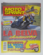 34822 Motosprint 1995 A. XX N. 45 - Honda CBR 900 RR - Piaggio Vespa + Poster - Engines