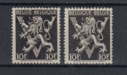 Lion 10fr Belgie Belgique  Neufs Avec Charnière * - 1929-1937 León Heráldico