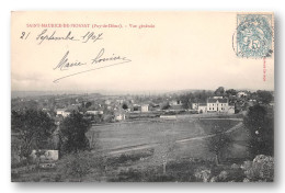 Saint Maurice De Pionsat Vue Generale  (scan Recto-verso) OO 0933 - Autres & Non Classés