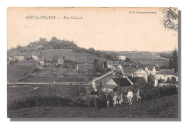 71 SIGY LE CHATEL / Vue Générale /  Carte Rare (scan Recto-verso) OO 0934 - Sonstige & Ohne Zuordnung