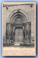 SEMUR EN BRIONNAIS - PORTE DE L'EGLISE ST HILAIRE   (scan Recto-verso) OO 0930 - Altri & Non Classificati