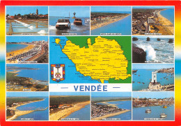 Map Carte De La Vendée  3  (scan Recto-verso) OO 0914 - Saint Jean De Monts