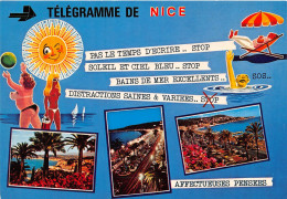 Telegramme De NICE  10 (scan Recto Verso) OO 0909 - Otros & Sin Clasificación