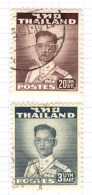 T+ Thailand 1951 Mi 285C 292C Bhumipol Adujadeh - Thailand