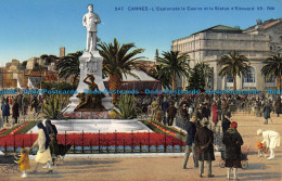 R060378 Cannes. L Esplanade Le Casino Et La Statue D Edouard VII. Rostan And Mun - Monde