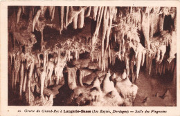 Grotte Du Grand Roc à LAUGERIE BASSE Les Eyzies  Salle Des Pingouins  14  (scan Recto-verso) OO 0906 - Sonstige & Ohne Zuordnung