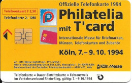 Netherlands: Ptt Telecom - 1994 Philatelia Mit T'card Exhibition 94, Köln. Mint - Public