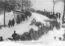 Sports D'hiver  Le Bobsleighs Tant Que Ca Peut En Pleine Vitesse Repro  22 (scan Recto-verso) OO 0905 - Wintersport