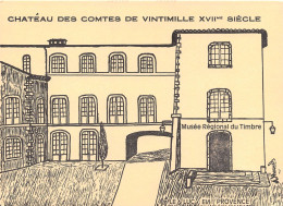 LE LUC En PROVENCE  Le Chateau Des Comtes De Vintimille  Musée Regional Du Timbre  (scan Recto-verso) OO 0973 - Le Luc