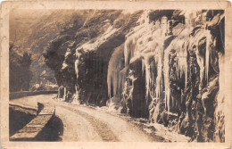 BEUIL   La Route Des Gorges Du Cians L'hiver  (scan Recto-verso) OO 0972 - Autres & Non Classés