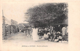 MALI SOUDAN Francais AOF  Le Marche De Bamako (scan Recto-verso) OO 0968 - Mali