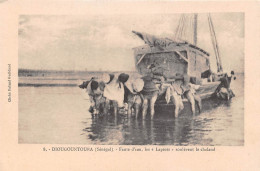 Senegal MALI Soudan Francais DIOUGOUNTOURA  Faute D'eau Les LAPTOTS Soulevent Le Chaland (scan Recto-verso) OO 0967 - Mali