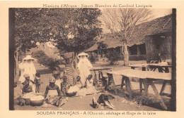 MALI Soudan Francais  A L' Ouvroir Séchage Et Filage De La Laine Miss Des Soeurs Blanches (scan Recto-verso) OO 0967 - Mali