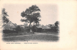 MALI SOUDAN Francais AOF  KAYES Habitations Negres Ed Vinche (scan Recto-verso) OO 0968 - Mali