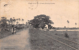 Guinée Française  CONAKRY  Chemin De Fer De La Guinee Gare Et Rails   Petite Vitesse   (scan Recto-verso) OO 0956 - French Guinea