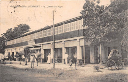 Guinée Française  CONAKRY  BARDET HOTEL Cafe DU NIGER 2  (scan Recto-verso) OO 0956 - Guinée Française