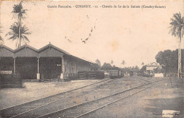 Guinée Française  CONAKRY   Le Dépôt Du C.F.K.N. Chemin De Fer 2   (scan Recto-verso) OO 0956 - Guinea Francesa