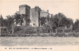 Chatel Guyon Chateau De Chazeron 17 Cartes Differentes Vues Du Chateau Rare (scan Recto-verso) OO 0964 - Châtel-Guyon