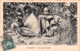 Guinée Française  Conakry  Groupe Foulah, Dos Non Divisé   (scan Recto-verso) OO 0955 - Guinée Française
