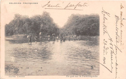 Guinée Française  Conakry   Le Gué Sur Le Férédougouba  (scan Recto-verso) OO 0955 - Frans Guinee